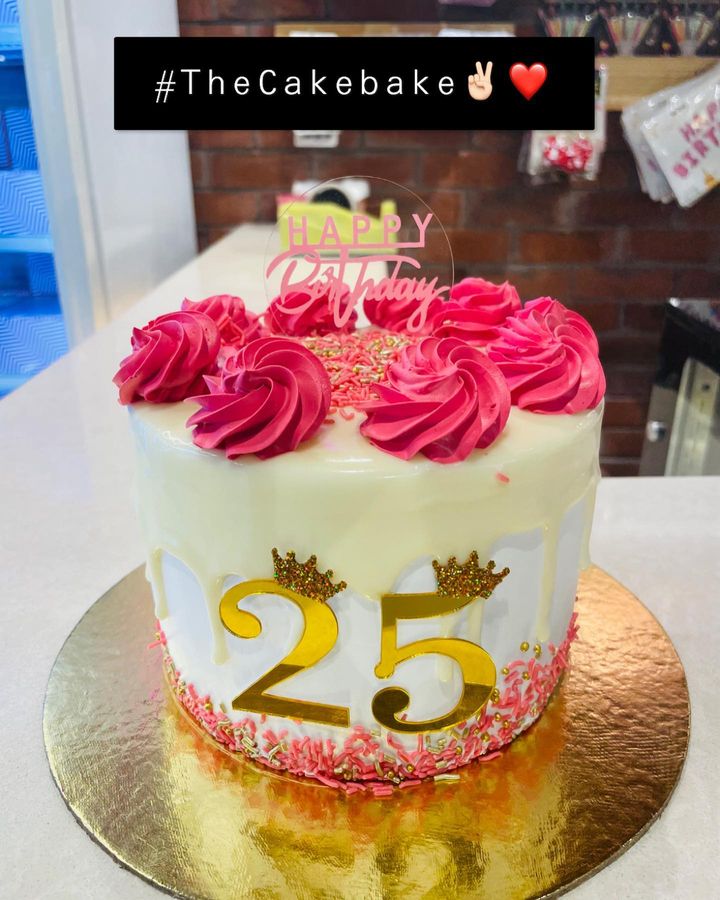 25th Birthday Cake