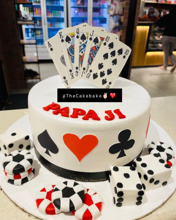 Brithday Cake For Dad Cards Theme