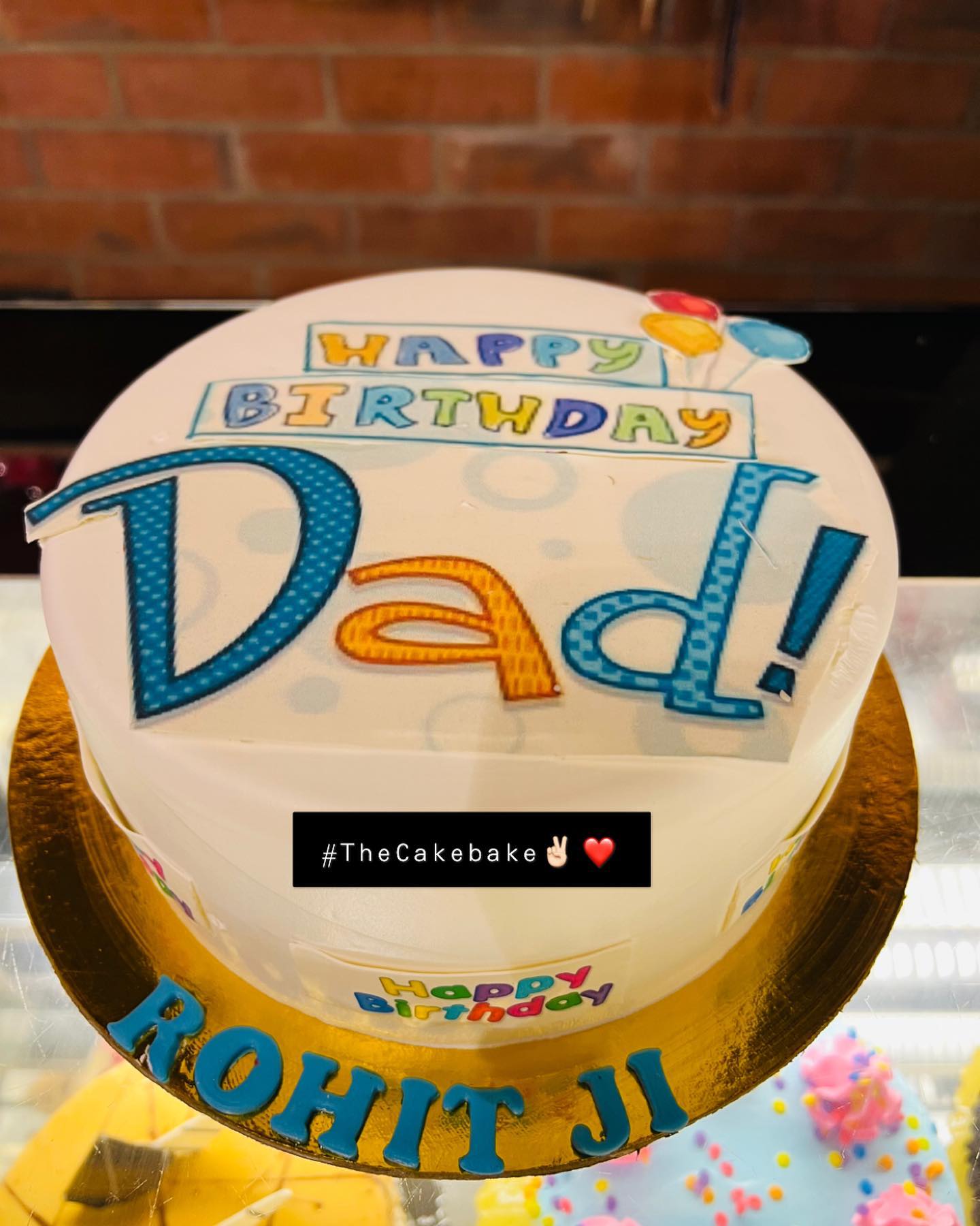 Birthday Cake For Dad