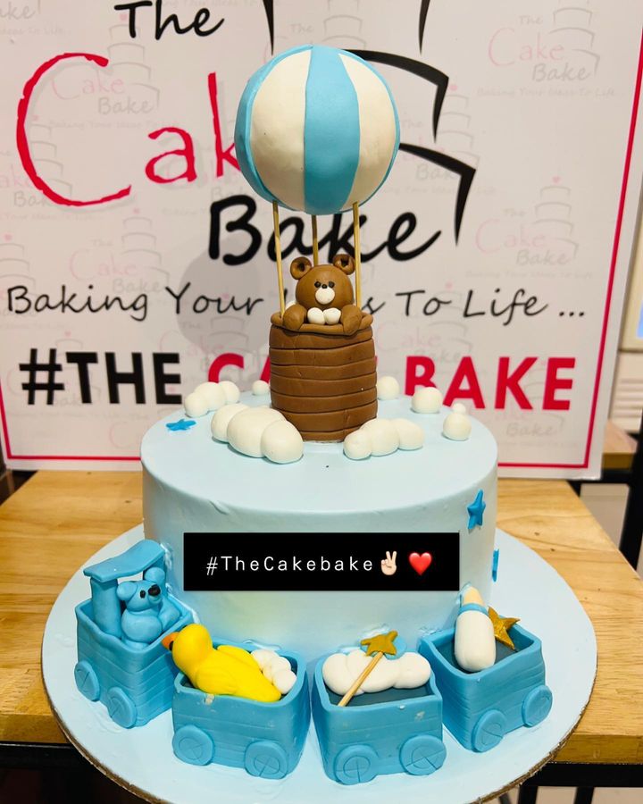 Hot Air Balloon Thema Cake