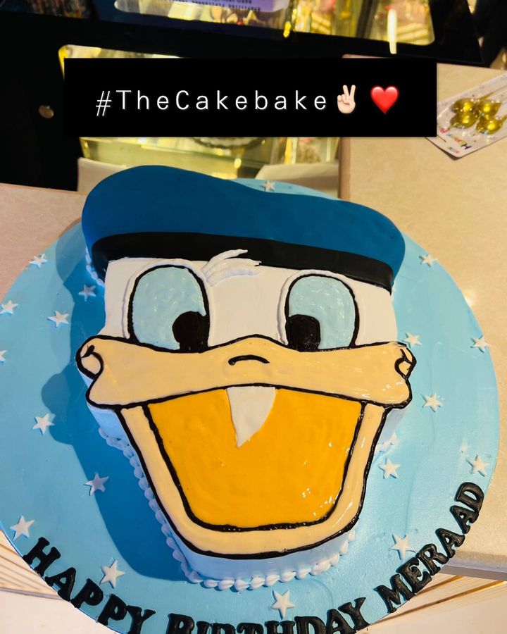 Donald Duck Theme Cake