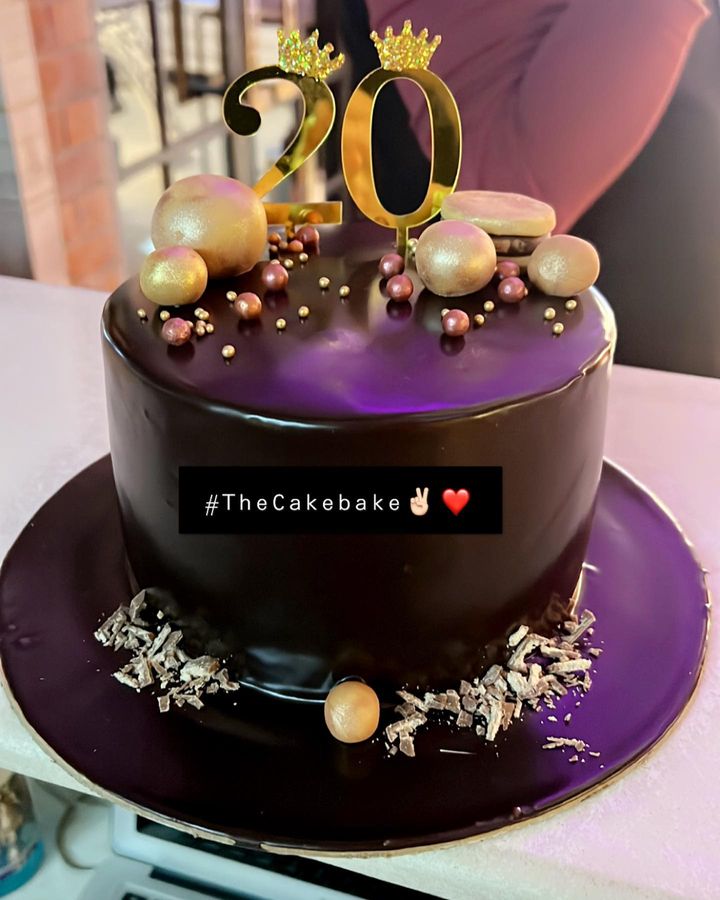 20th Anniversary Cake