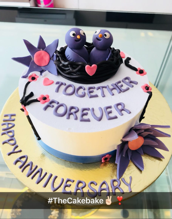 Anniversary Theme Cake