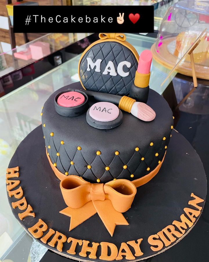 MAC Makeup Kit Theme Cake