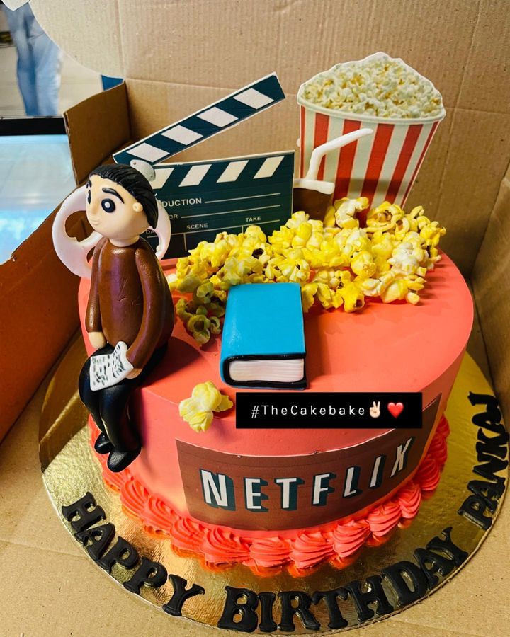 Movie Lover Theme Cake