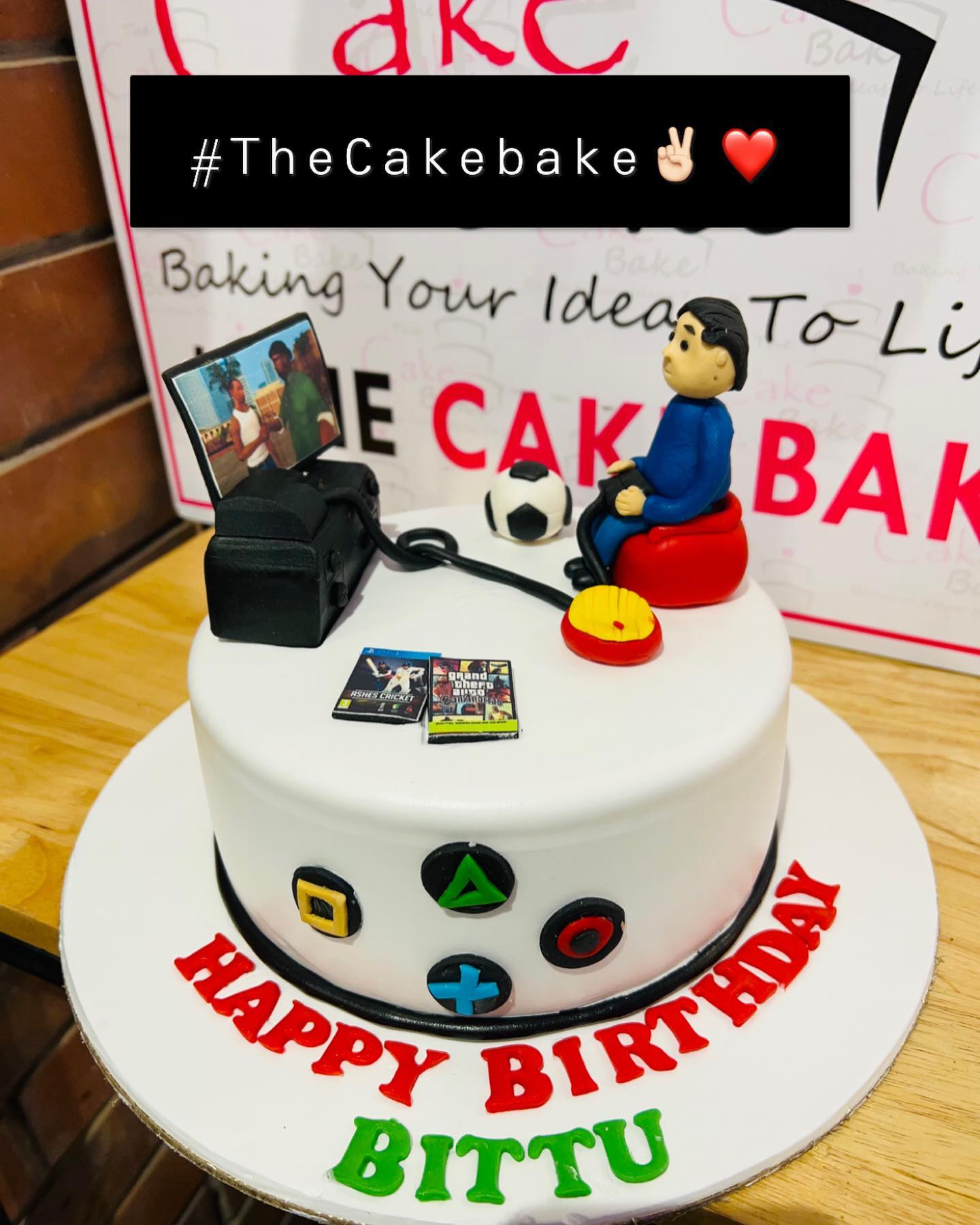 Game Lover Theme Cake