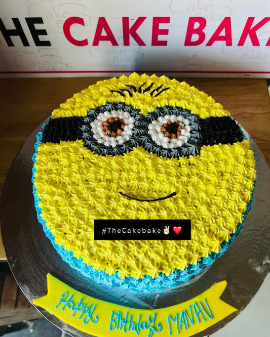 Minion Birthday Cake