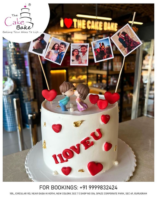 Couple Theme Cake