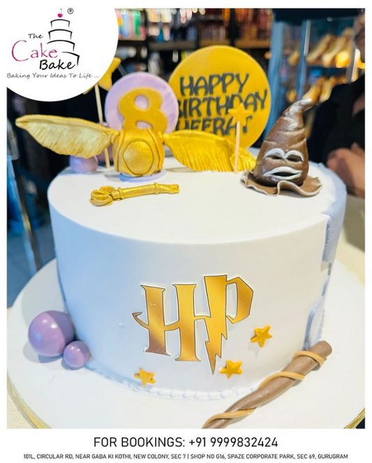 Harry Potter Theme Cake