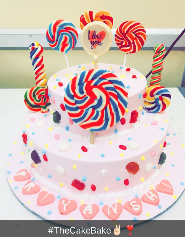 Candy Theme Cake