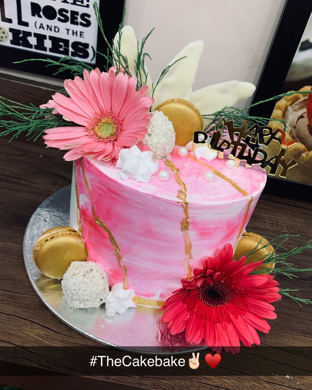 Fresh Flower Theme Cake