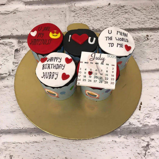 CALENDAR CUPCAKE SET